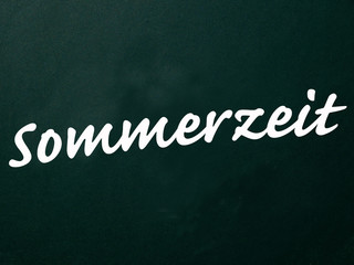 Fototapeta premium Sommerzeit