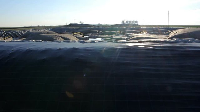 Part of a Plant For The Production Of Biogas 