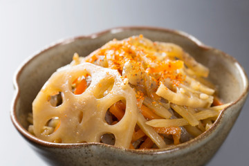 レンコンのきんぴ