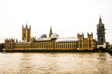 Fototapeta na wymiar Hosue of Commons in London