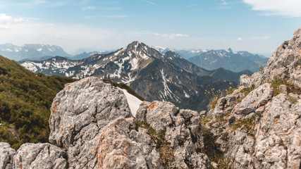 Beautiful alpine view on the Hochfelln - Bergen - Bavaria - Germany