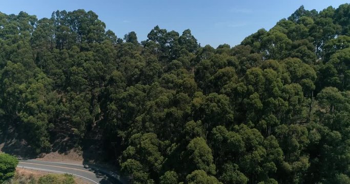Berkeley hills aerial  Northern California