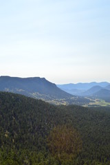 view of mountains