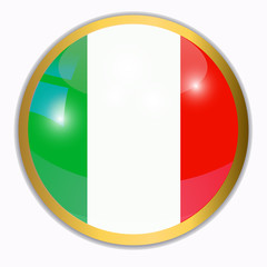 Button with flag of Italia.