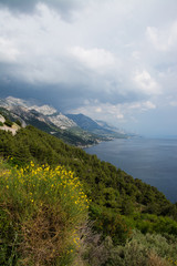 Fototapeta na wymiar Makarska Riviera, Dalmatien, Kroatien