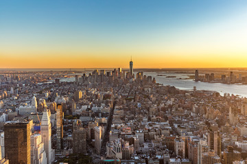 Obraz premium spectacular skyline view of New York