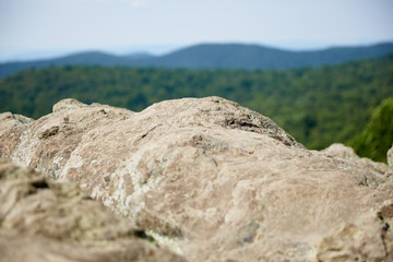 rocks in the mountains