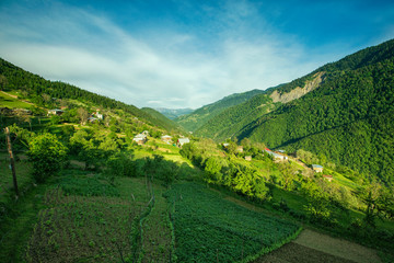 Mountains of Khulo, Adjara, Georgia. 