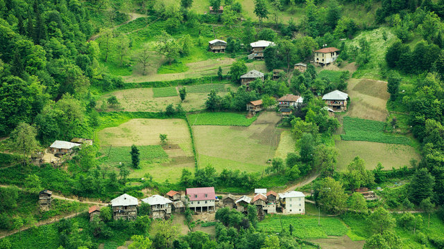 Mountains of Khulo, Adjara, Georgia. 