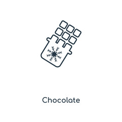 chocolate icon vector