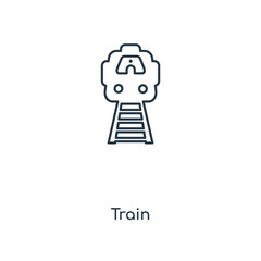 train icon vector