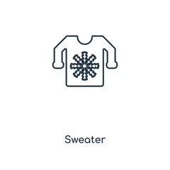 sweater icon vector