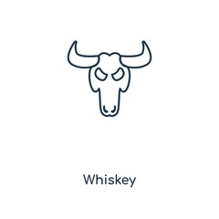 whiskey icon vector