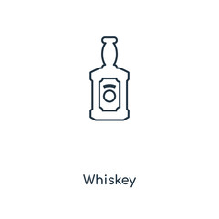 whiskey icon vector