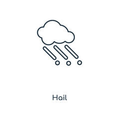 hail icon vector