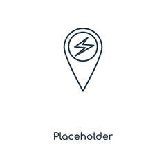 placeholder icon vector