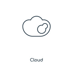 cloud icon vector