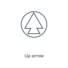up arrow icon vector