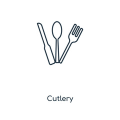 cutlery icon vector