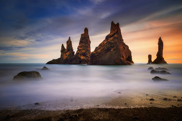Reynisdrangar evening