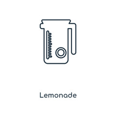 lemonade icon vector