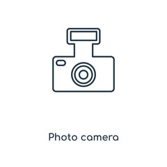 photo camera icon vector