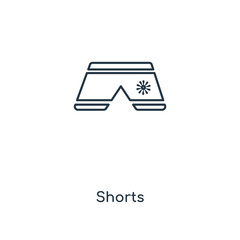 shorts icon vector