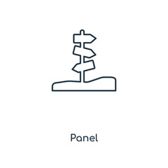 panel icon vector