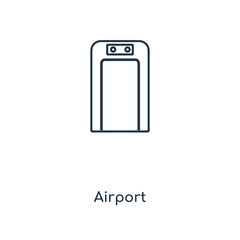 airport icon vector