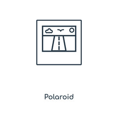 polaroid icon vector
