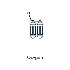 oxygen icon vector