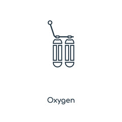 oxygen icon vector