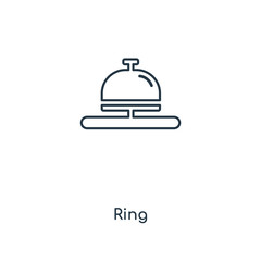 ring icon vector