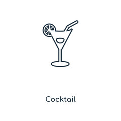 cocktail icon vector