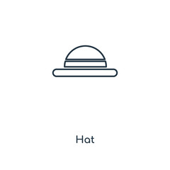 hat icon vector