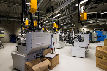 A workshop in a college in the Faroe Islands