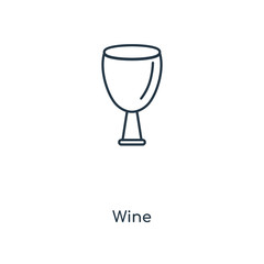 wine icon vector
