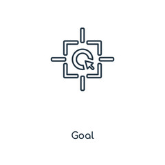 goal icon vector
