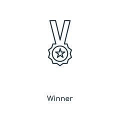 winner icon vector
