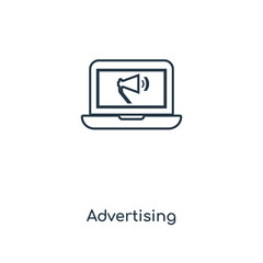 advertising icon vector