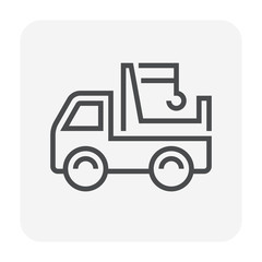 truck crane icon