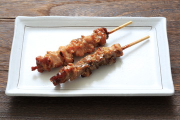 Chicken thigh yakitori