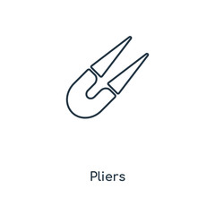 pliers icon vector