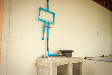 Chiwapa gas stove connected from the pipe