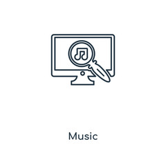 music icon vector