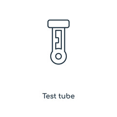 test tube icon vector