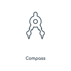 compass icon vector