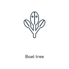 bael tree icon vector