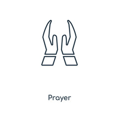 prayer icon vector