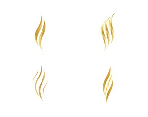 Hair logo template vector icon illustration design